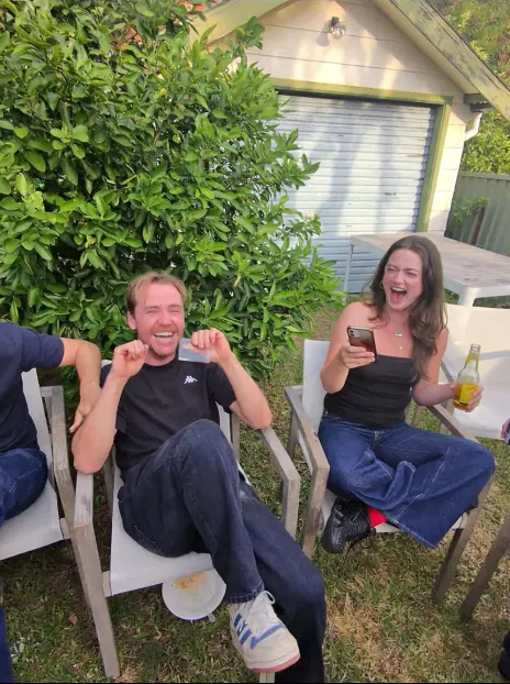 Outdoor magic entertainment at private party Sydney